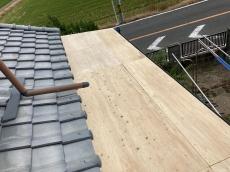 下地　補修　完了　屋根