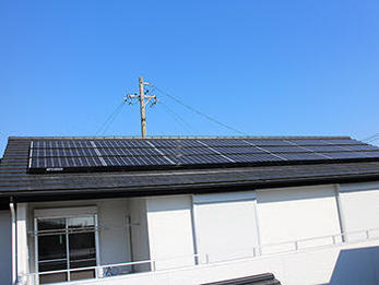 西尾市 O様邸 新築屋根瓦工事・太陽光発電設置工事 事例