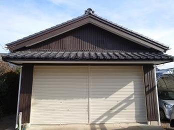 西尾市 O様邸 車庫外装リフォーム工事 事例