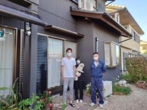 西尾市で外装リフォーム工事(外壁塗装)を行いましたT様の声