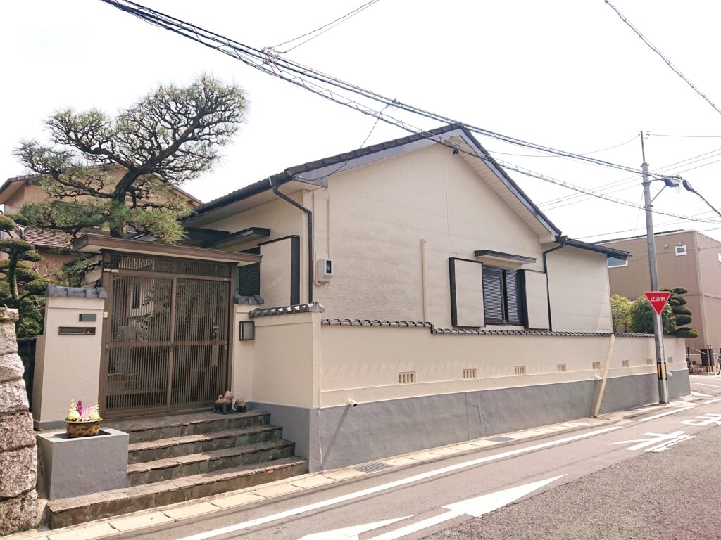 刈谷市 Ｉ様邸 外壁・塀塗装 改修工事 事例