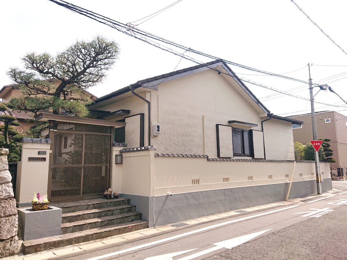 建物のメンテナンス→外壁・塀塗装 外装リフォームでリフレッシュ