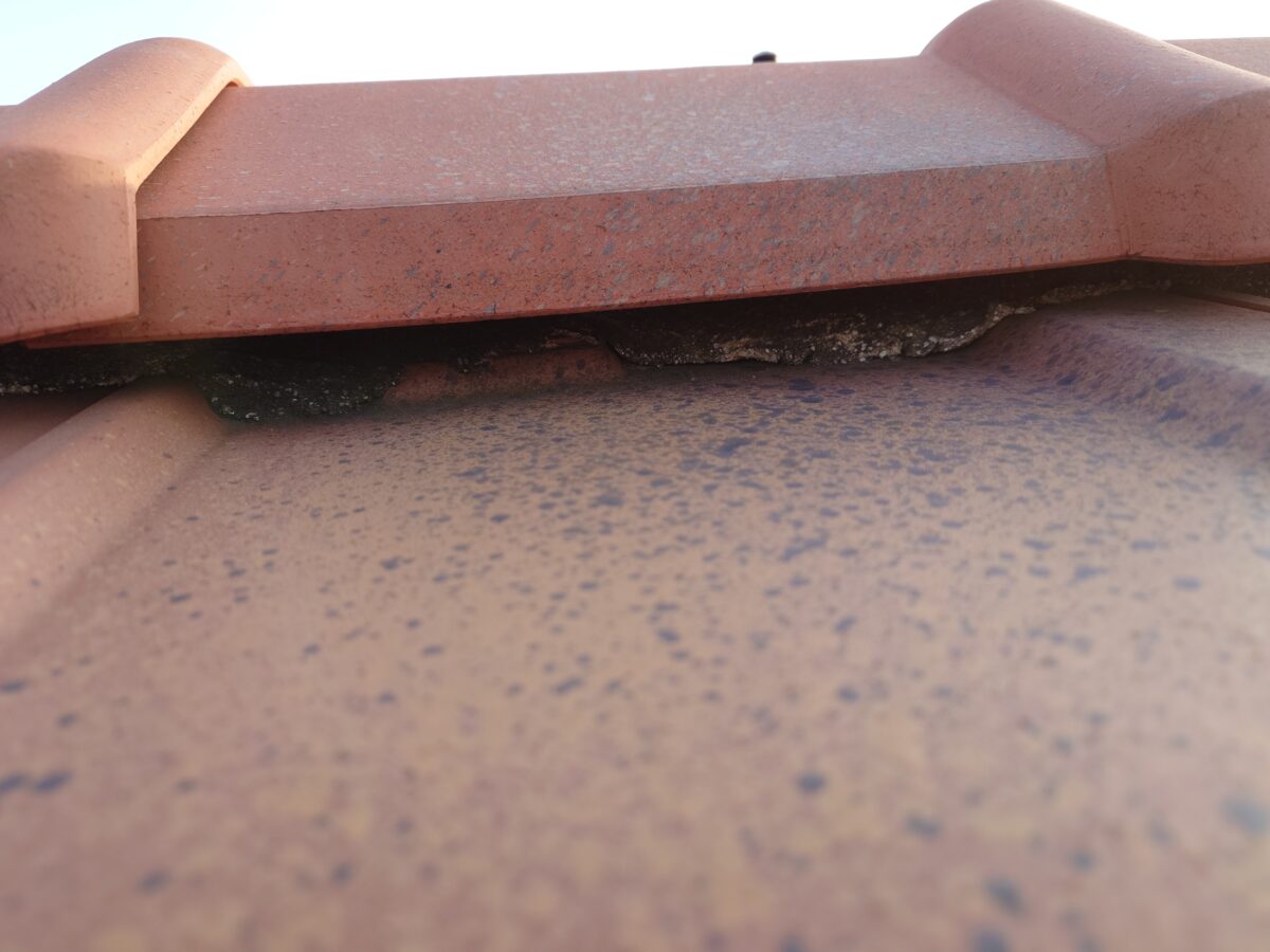 既存棟漆喰の劣化、漆喰塗り替えで問題解消へ