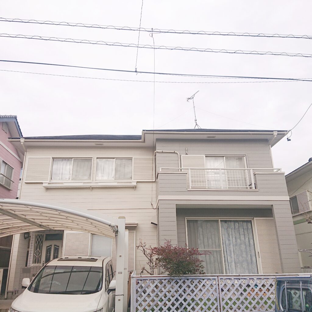 豊田市 Ｈ様邸 屋根・外壁塗装及び屋根補修工事 事例